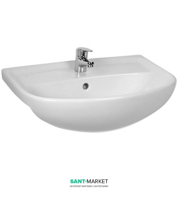 Раковина для ванной подвесная Jika коллекция Lyra Plus 50x19.5x42 белая H8133810001041