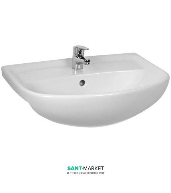 Раковина для ванной подвесная Jika коллекция Lyra Plus 55x19.5x45 белая H8133820001041
