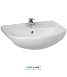 Раковина для ванной подвесная Jika коллекция Lyra Plus 65x19.5x48 белая H8133840001041