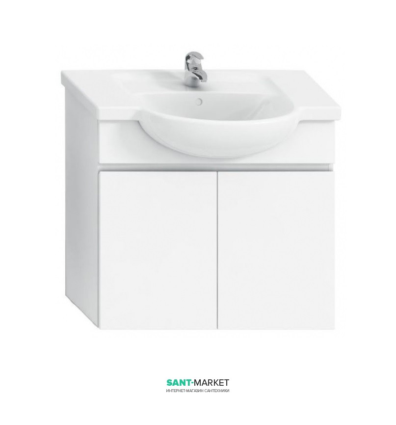 Тумба під раковину Jika Lyra підвісна 77х31.5х69.6 білий H4531510383001