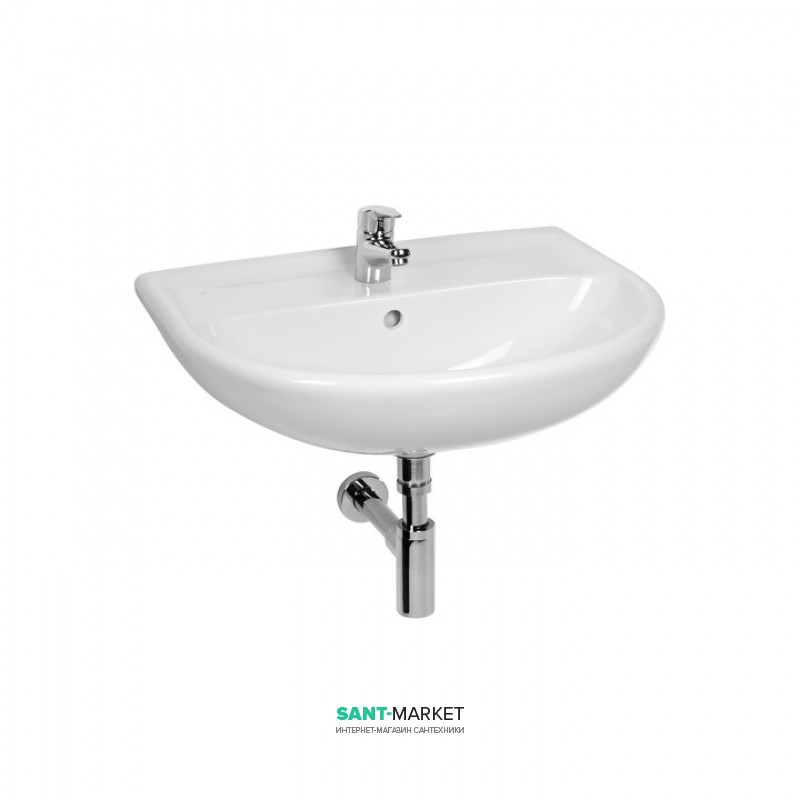 Раковина для ванной подвесная Jika коллекция Lyra Plus 55x19.5x45 белая H8143820001041