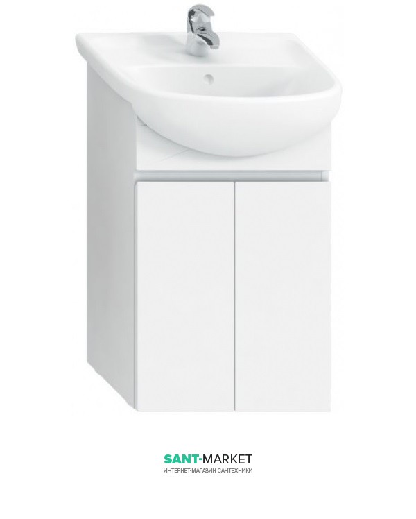 Тумба под раковину Jika Lyra подвесная 44.6х31.5х69.6 белый H4531010383001