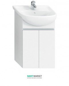Тумба під раковину Jika Lyra підвісна 44.6х31.5х69.6 білий H4531010383001