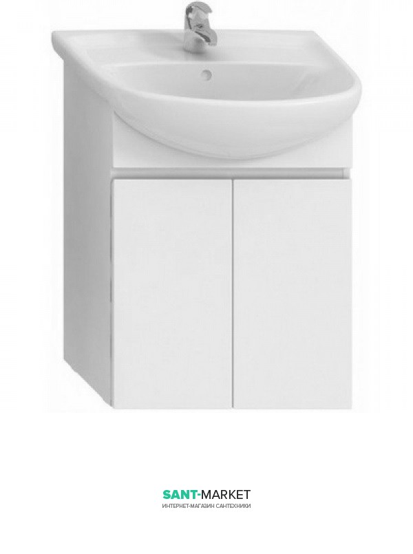 Тумба под раковину Jika Lyra подвесная 54х31.5х69.6 белый H4531210383001