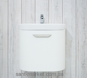 Тумба под раковину Jika Olymp Deep подвесная 63х47х49.8 белый H4541344345001