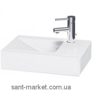 Раковина для ванної накладна Jika колекція Pure 50x15x34.5 біла H8134210001061