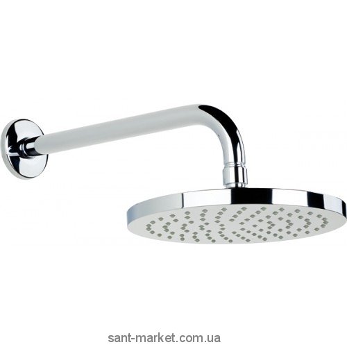 Верхний душ с тропическим душем Jika коллекция Mio хром H3677100040421