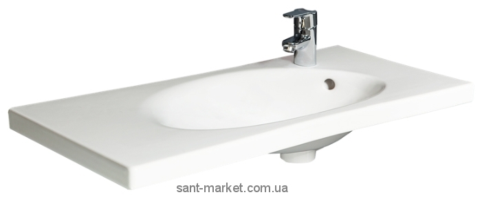 Раковина для ванной подвесная Jika Tigo 80x17x38.5 белая H8122180001061