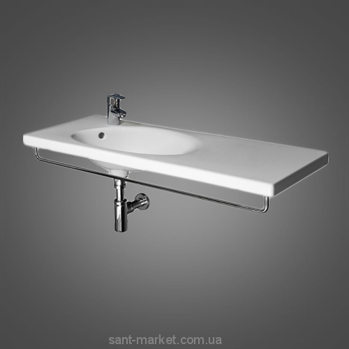 Раковина для ванной подвесная Jika Tigo 100x17x38.5 белая H8122170001051