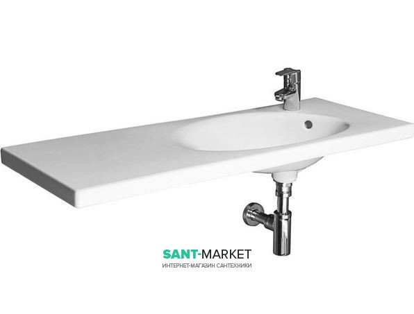 Раковина для ванної підвісна Jika Tigo 100x17x38.5 біла H8122190001061