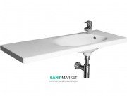 Раковина для ванної підвісна Jika Tigo 100x17x38.5 біла H8122190001061