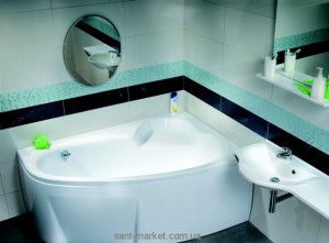 Ванна акрилова асиметрична Ravak колекція Asymmetric 170х110х48 R C491000000