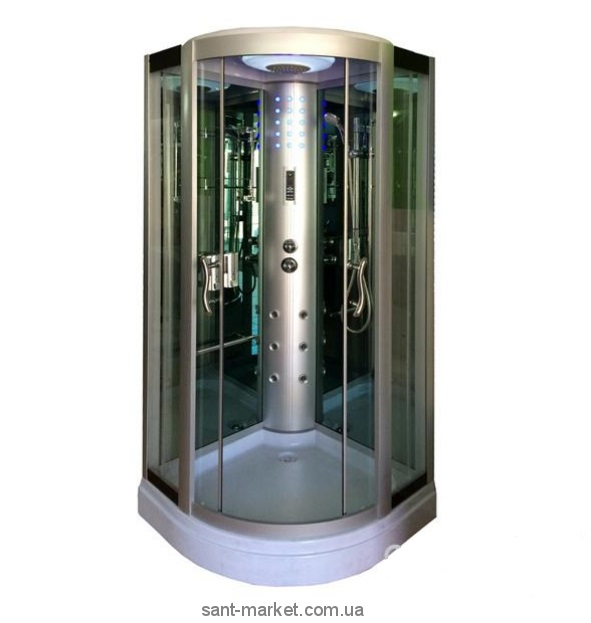 Гідробокс кутовий Diamond A-004 90х90х213 з низьким піддоном