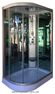 Гідробокс в лівий / правий кут Diamond A-302 (L / R) 120х85х215 з низьким піддоном