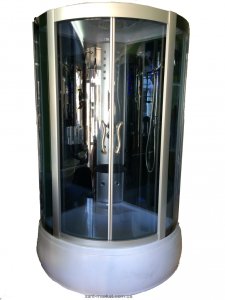 Гидробокс угловой Diamond A-002 100х100х215