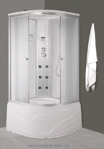 Гідробокс кутовий Diamond A-816 90х90х213 з високим піддоном