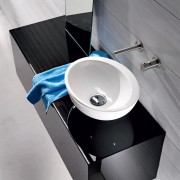 Раковина для ванної накладна AeT колекція Motivi Spot Raft One біла L232