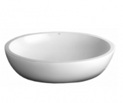 Раковина для ванной накладная AeT коллекция Orizzonti Oval Basin белая L280