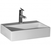 Раковина для ванной накладная AeT коллекция Orizzonti Thin Rettangolare белая L240T0R1V1