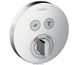 Смеситель для душа встраиваемый с термостатом Hansgrohe коллекция Shower Select S хром 15748000