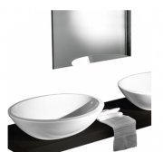 Раковина для ванної накладна AeT колекція Motivi Spot Eclipse біла L212T0R0V0