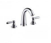 Смеситель для раковины двухрычажный с донным клапаном Hansgrohe Axor Carlton хром 17134000