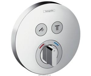 Смеситель для душа встраиваемый с термостатом Hansgrohe коллекция Shower Select S хром 15748000