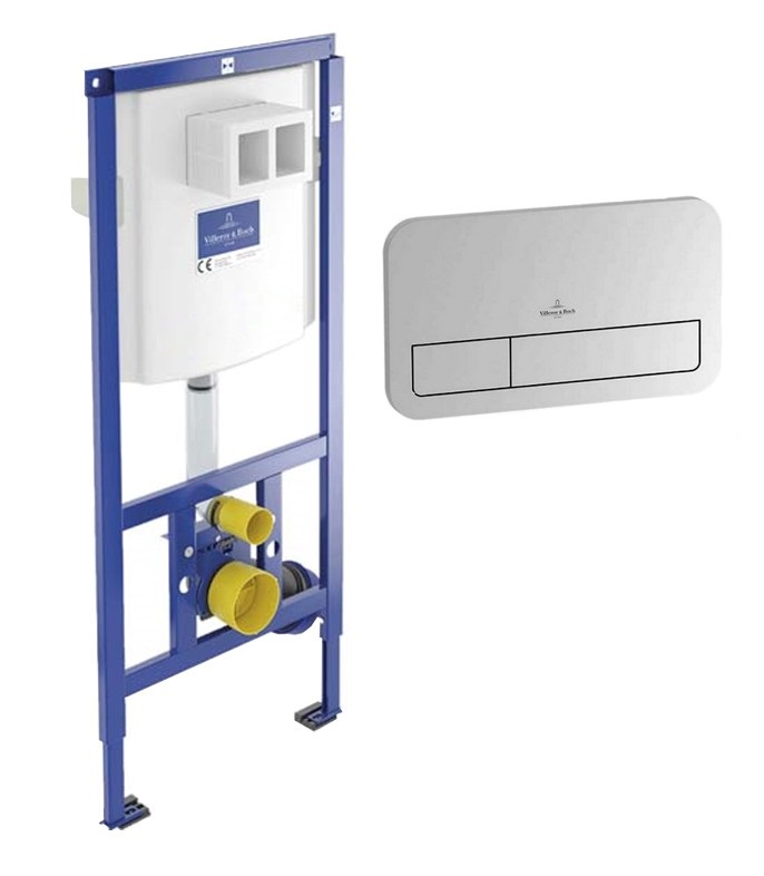 Система инсталляции для подвесного унитаза Villeroy&Boch ViConnect 3в1 52 5х112х13 5 92246100+92249061