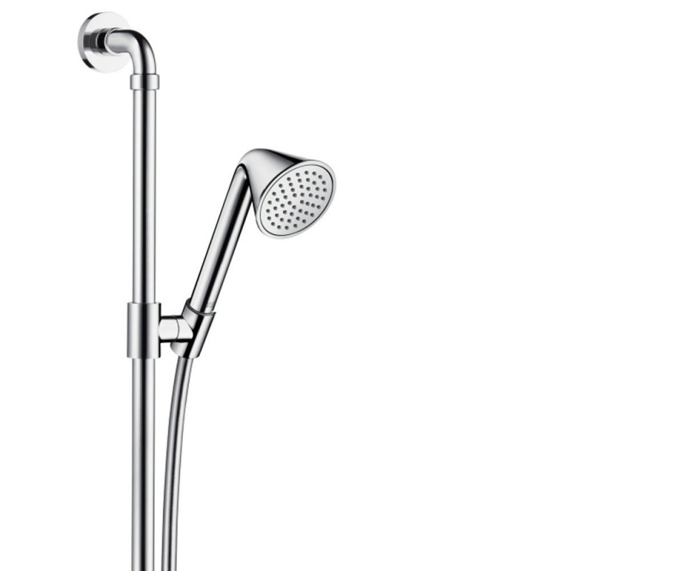 Душевой гарнитур со штангой Hansgrohe коллекция Axor хром 26023000
