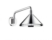 Верхний душ с тропическим душем Hansgrohe коллекция Axor Showers Front хром 26021000