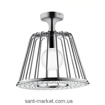 Верхній душ з підсвічуванням з тропічним душем Hansgrohe колекція Axor Lampshower хром 26032000