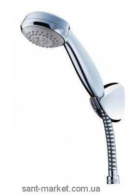 Душовий гарнітур з настінним тримачем Hansgrohe колекція Porter / Club 3 хром 27585000
