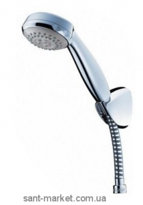 Душовий гарнітур з настінним тримачем Hansgrohe колекція Porter / Club 3 хром 27585000