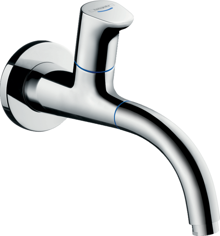 Змішувач для раковини одновентільний настінний Hansgrohe колекція Focus хром 31131000