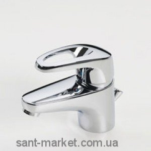 Смеситель для раковины однорычажный с донным клапаном Oras колекция Safira хром 1004F
