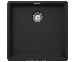 Мойка для кухни квадратная TEKA Radea 400/400 TG под столешницу  гранит  чёрный металлик  40143801