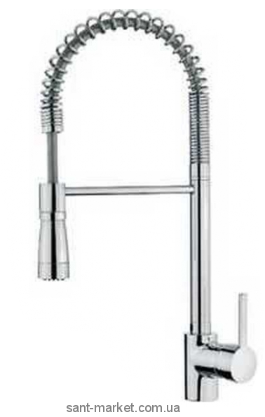 Змішувач для кухні з висувною лійкою Teka Alaior XL Pro (ARK 937) хром 239371200