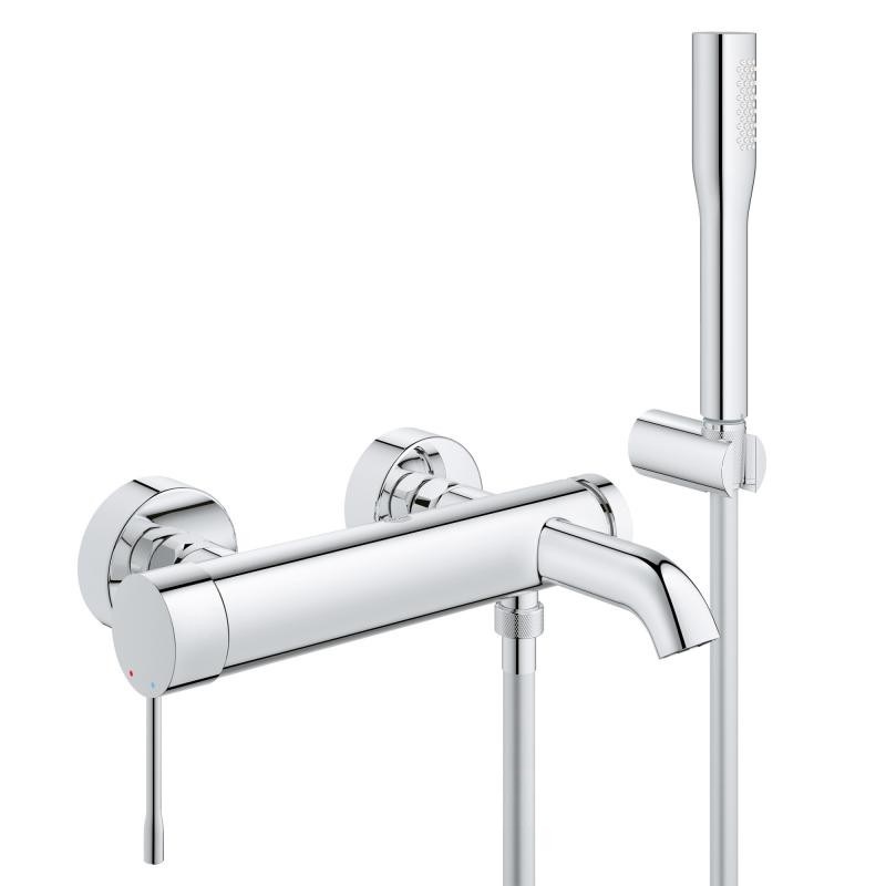 Смеситель однорычажный для ванны с душем Grohe коллекция Essence хром 33628001