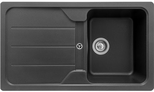 Мийка для кухні прямокутна TEKA SIMPLA 45-TG обертається крило врізна граніт карбон 40144512