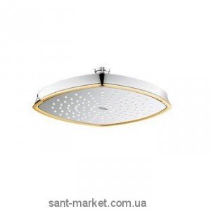 Лейка для верхнього душа з тропічним душем Grohe колекція Grandera хром / золото 27974IG0