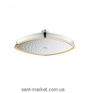 Лейка для верхнего душа с тропическим душем Grohe коллекция Grandera хром/золото 27974IG0