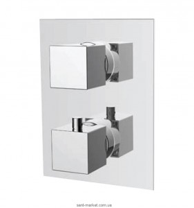 Смеситель с термостатом скрытый (встраиваемый) GRB коллекция Kala хром 50120520