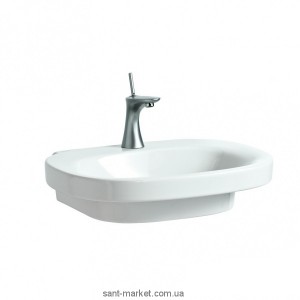 Раковина для ванной на пьедестал Laufen коллекция Mimo белая H8115530001041