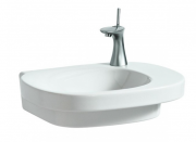 Раковина для ванной подвесная Laufen коллекция Mimo бело-розовая H8105560451041