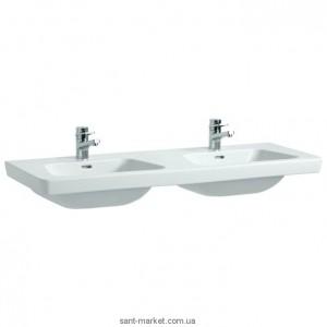 Раковина для ванної підвісна подвійна Laufen колекція Moderna біла H8145410001041