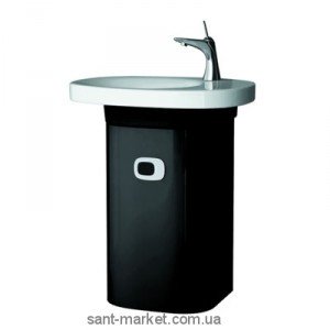 Тумба под раковину Laufen Mimo подвесная 33.8х33.5х65 черная H4315520555401