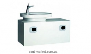 Тумба под раковину Laufen Mimo подвесная левая 100х40х45 белая H4335510555301