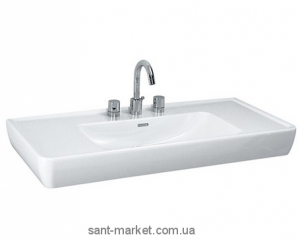 Раковина для ванной подвесная умывальник-столешница Laufen коллекция Pro белая H8139580001041