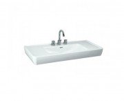 Раковина для ванной на тумбу умывальник-столешница Laufen коллекция Pro белая H8129580001041