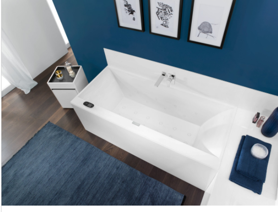 Villeroy&Boch Ванна 180х80 Squaro Edge UBQ180SQE2DV-01